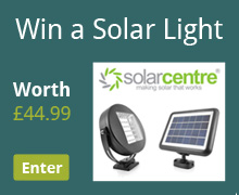 Win a Solar Security Light